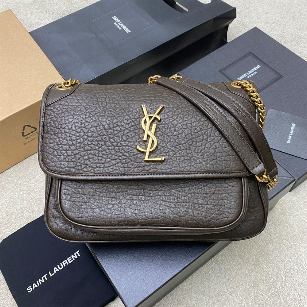 YSL niki MEDIUM in grained lambskin(HIGH-END GRADE)
