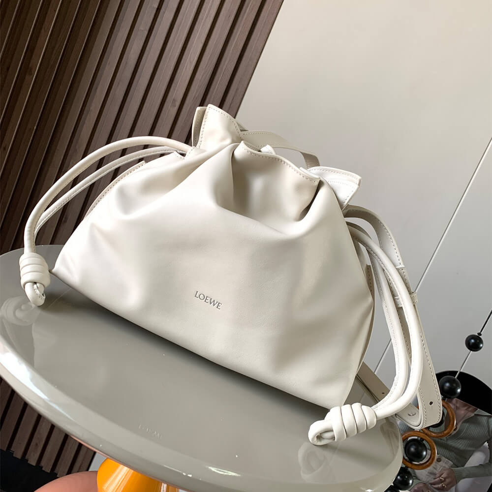 LOEWE Medium Flamenco clutch in nappa calfskin(HIGH-END GRADE)