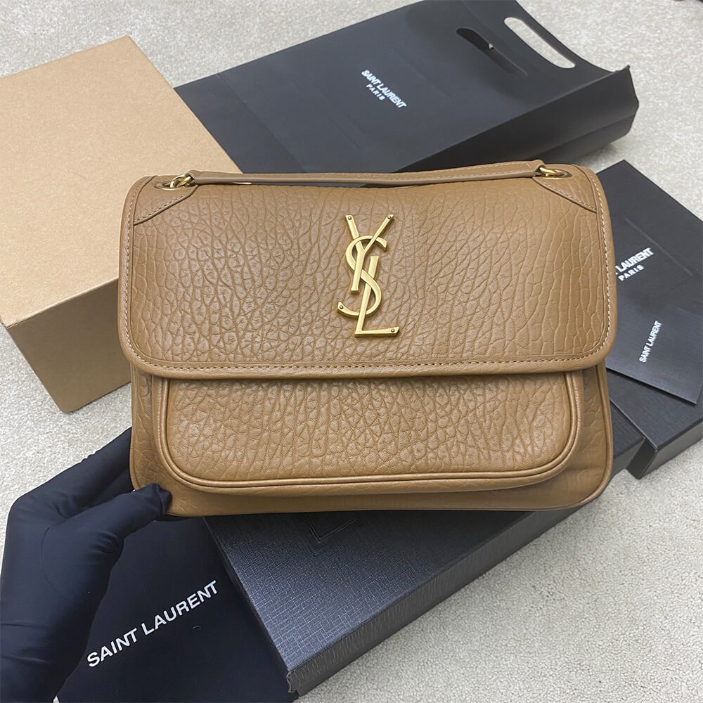YSL niki MEDIUM in grained lambskin(HIGH-END GRADE)