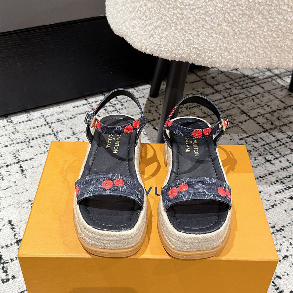 LV x TM Maya Platform Sandal