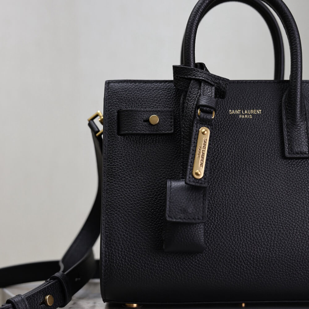 YSL SAC DE JOUR IN SMOOTH LEATHER   NANO(HIGH-END GRADE)