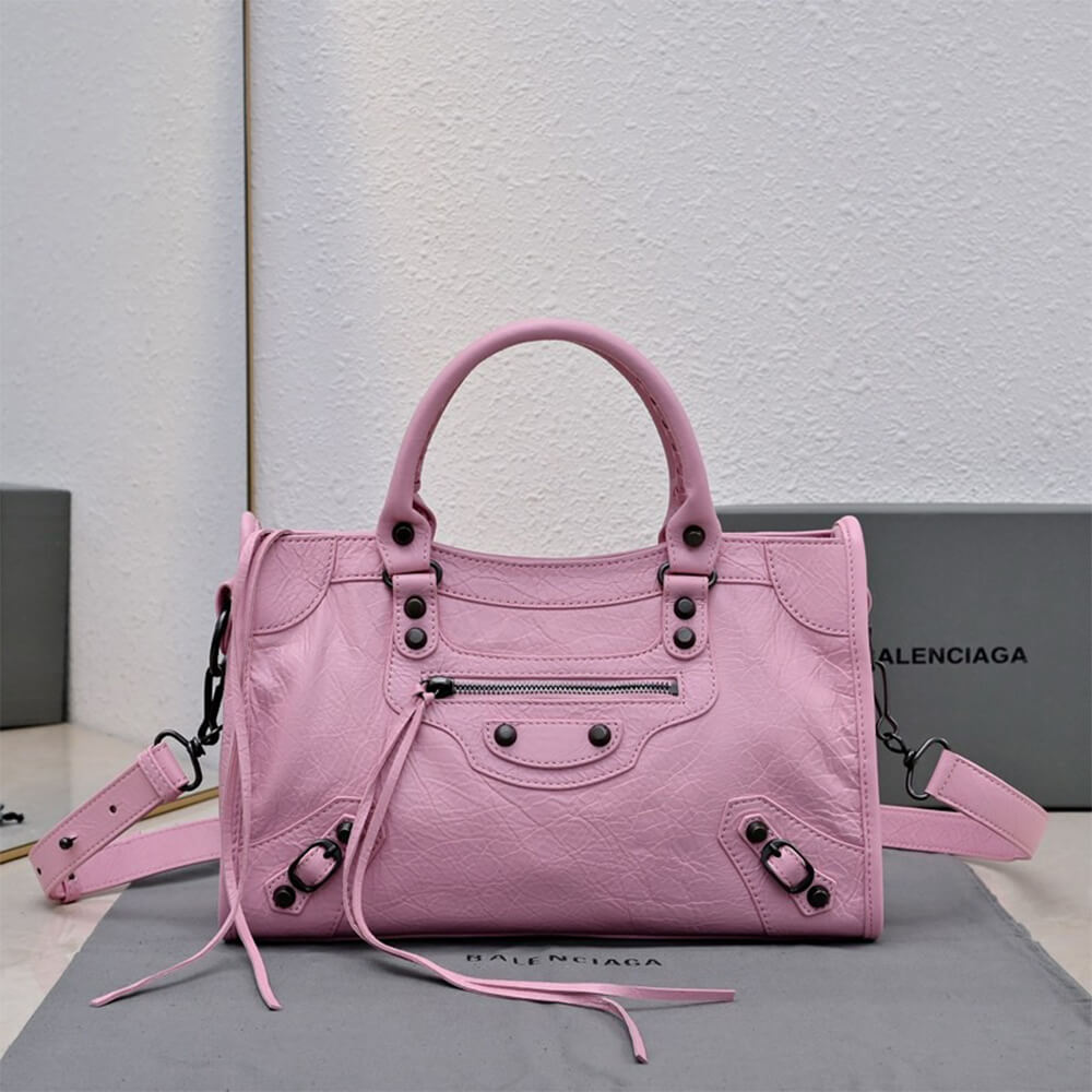 Balenciaga Women s Le City Bag Small(HIGH-END GRADE)