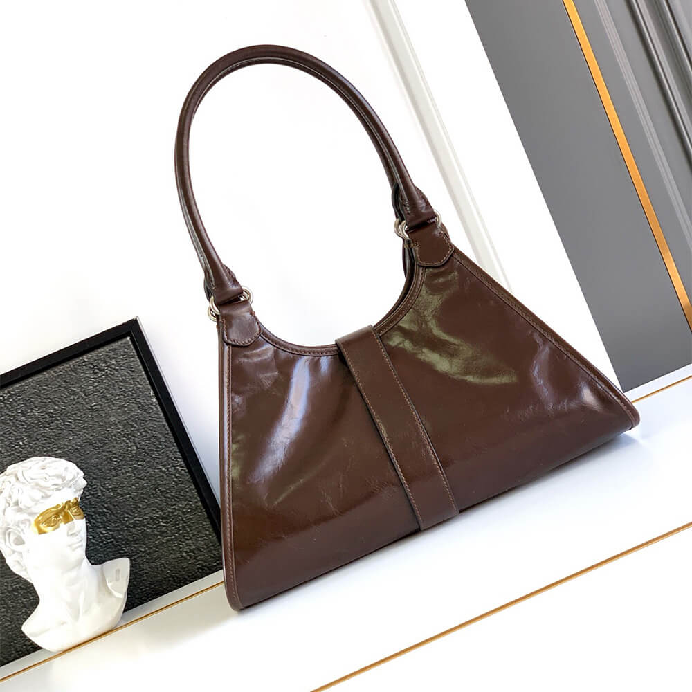 Prada Medium leather tote bag(high-end grade)