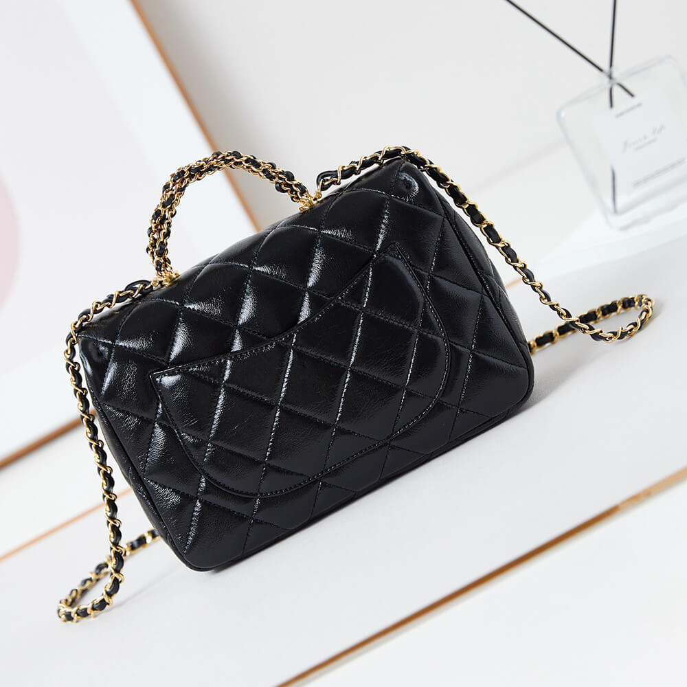 CHANEL Flap Bag with Top Handle