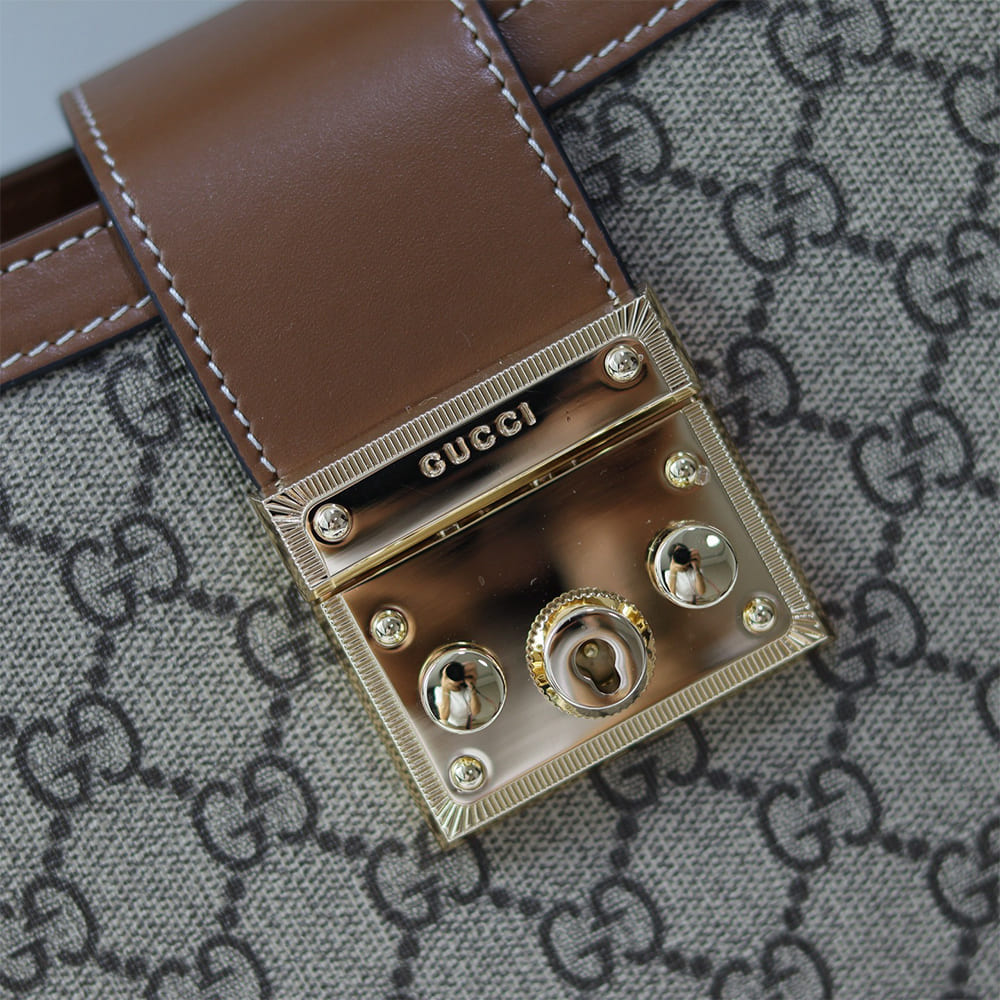 Gucci Padlock medium top handle bag