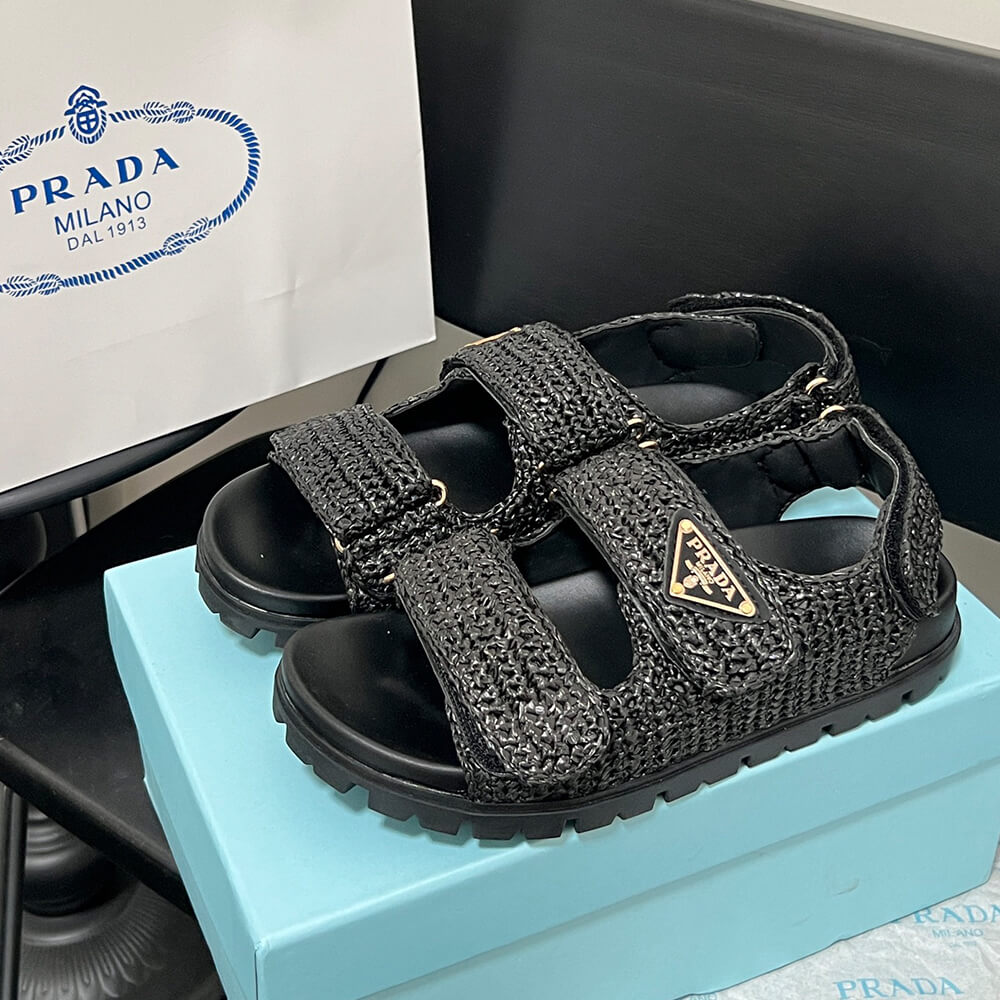Prada Crochet sandals