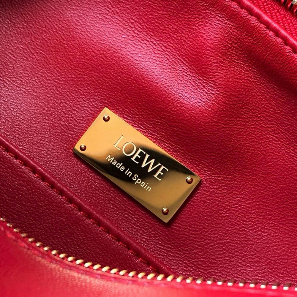 Loewe Small Featherlight Puzzle bag in nappa lambskin(HIGH-END GRADE)