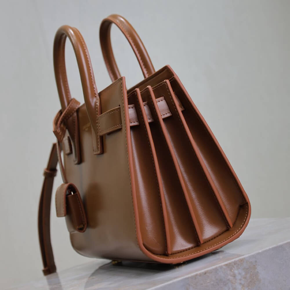 YSL SAC DE JOUR IN SMOOTH LEATHER   NANO(HIGH-END GRADE)