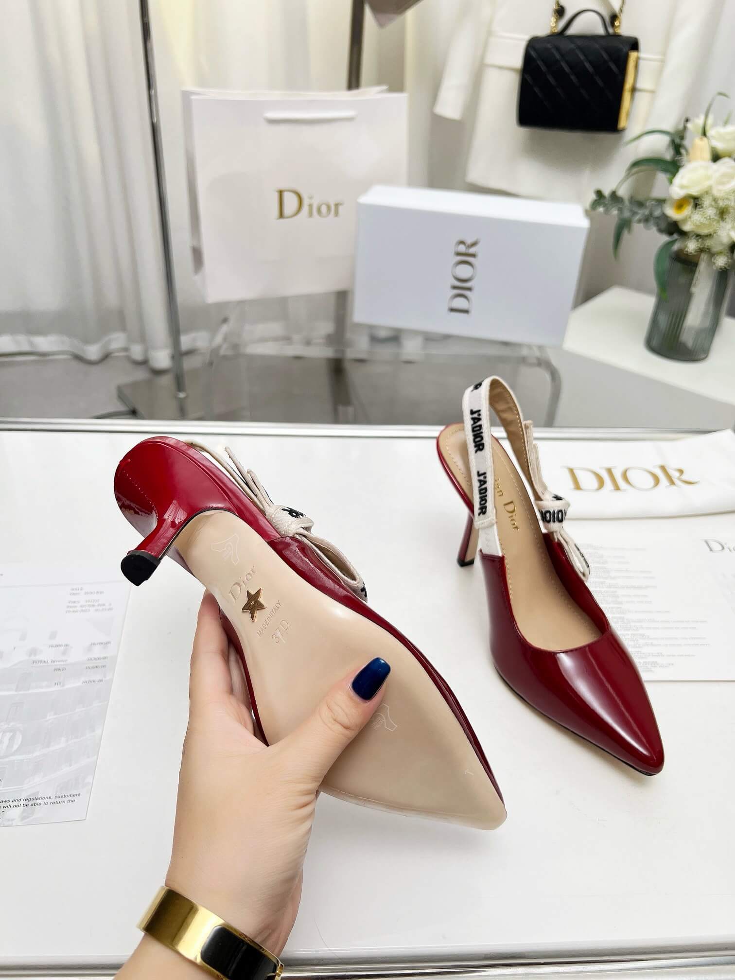 J Adior Slingback Pump