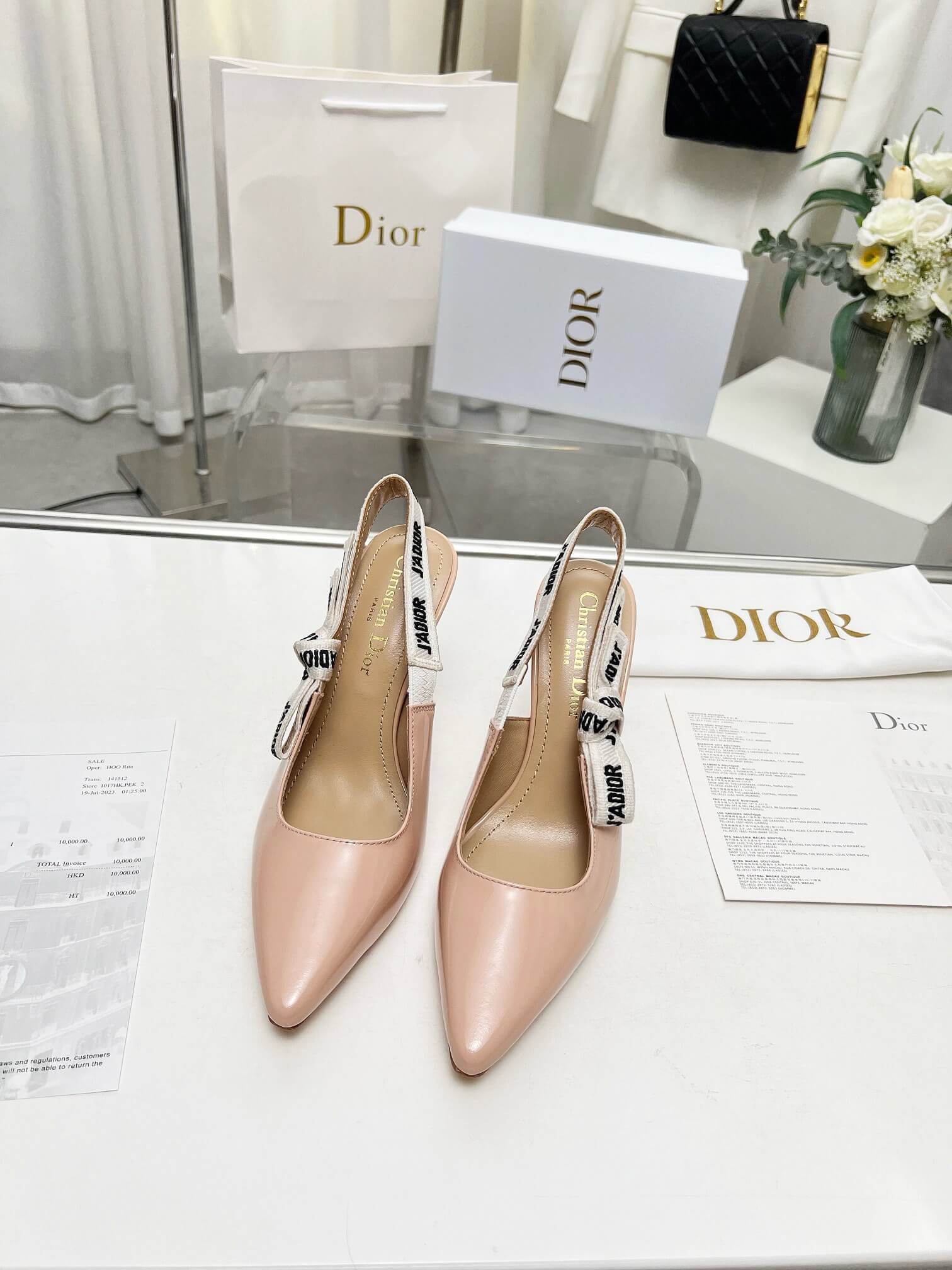 J Adior Slingback Pump
