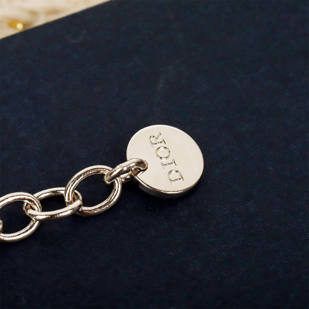 DIOR Petit CD Lucky Charms necklace