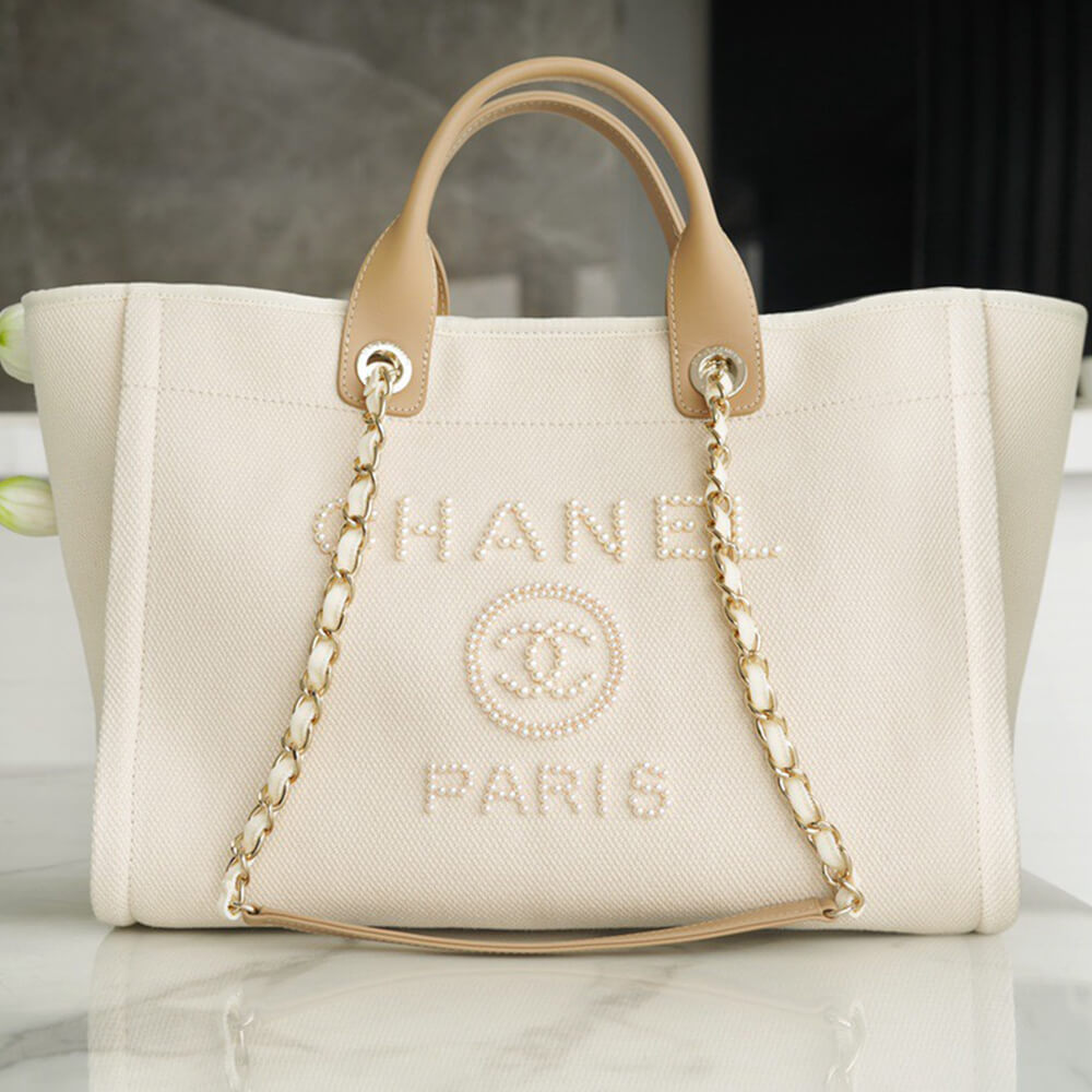 CHANEL Deauville Large Tote(HIGH-END GRADE)