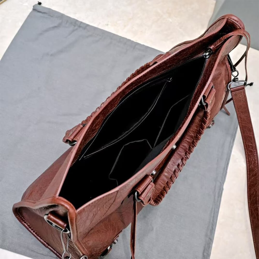 Balenciaga Women s Le City Bag Medium(HIGH-END GRADE)