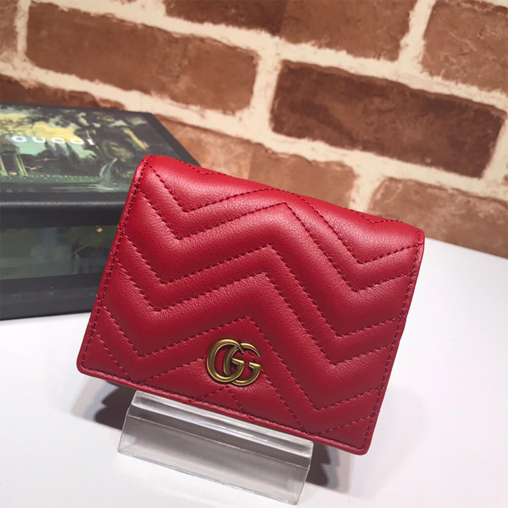 GG Marmont card case wallet