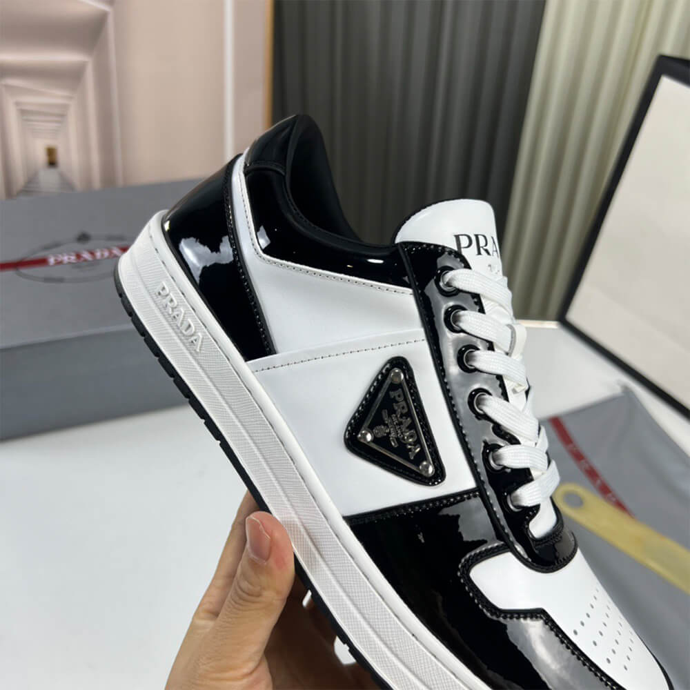 Prada Downtown nappa leather sneakers