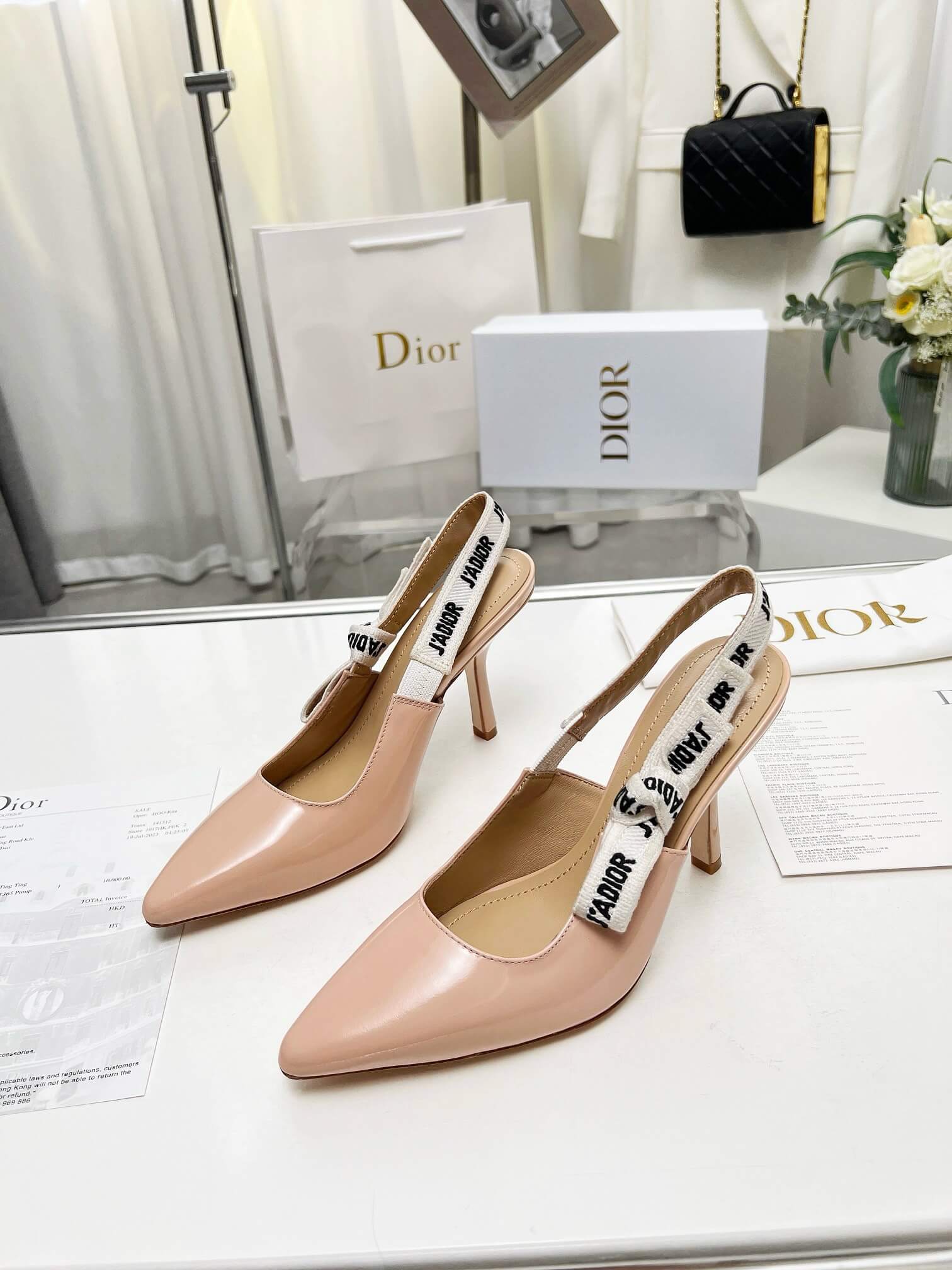 J Adior Slingback Pump