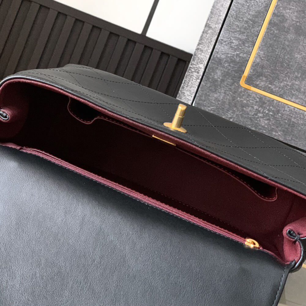 Chanel Large Flap Bag With Top Handle(HIGH-END GRADE)