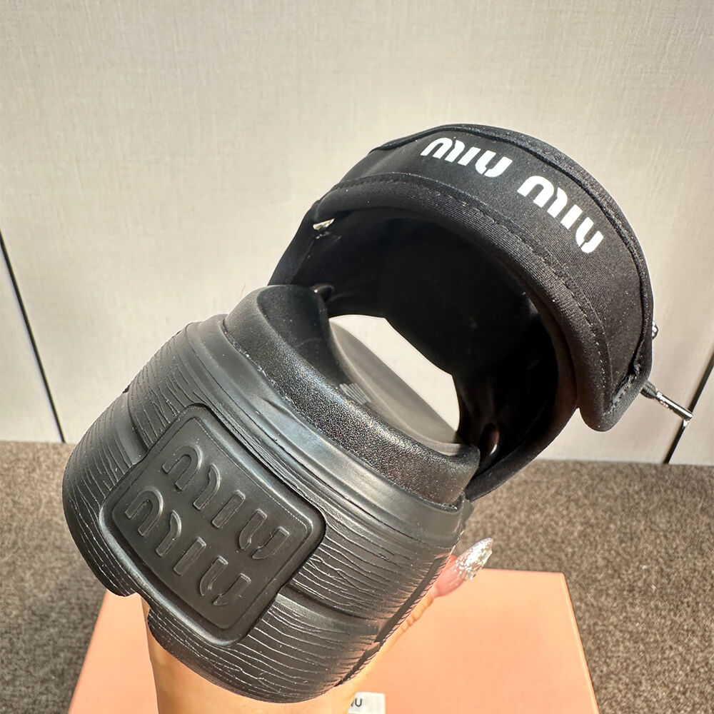 MiuMiu Chunky neoprene sandals
