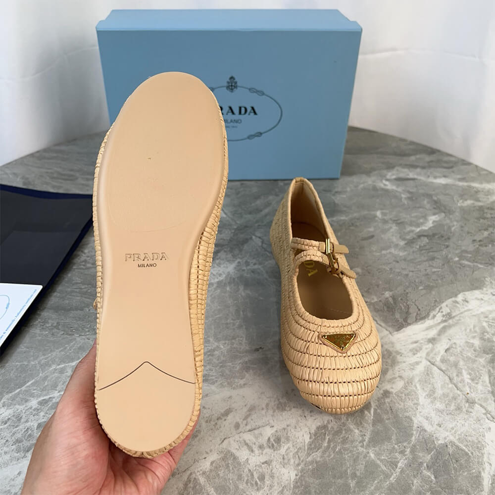 PRADA Crochet ballerinas