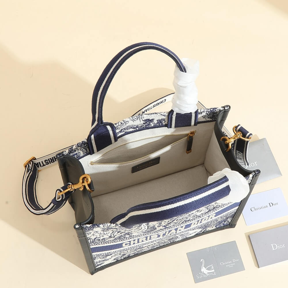 Small Dior Book Tote