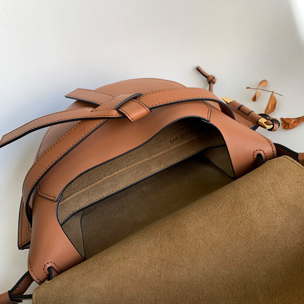 Small Gate Dual bag in soft calfskin and jacquard(HIGH-END Grade)