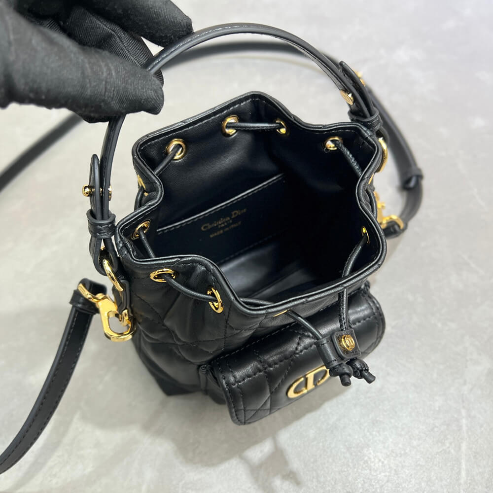 Dior Caro Nano Bucket Bag(HIGH-END GRADE)
