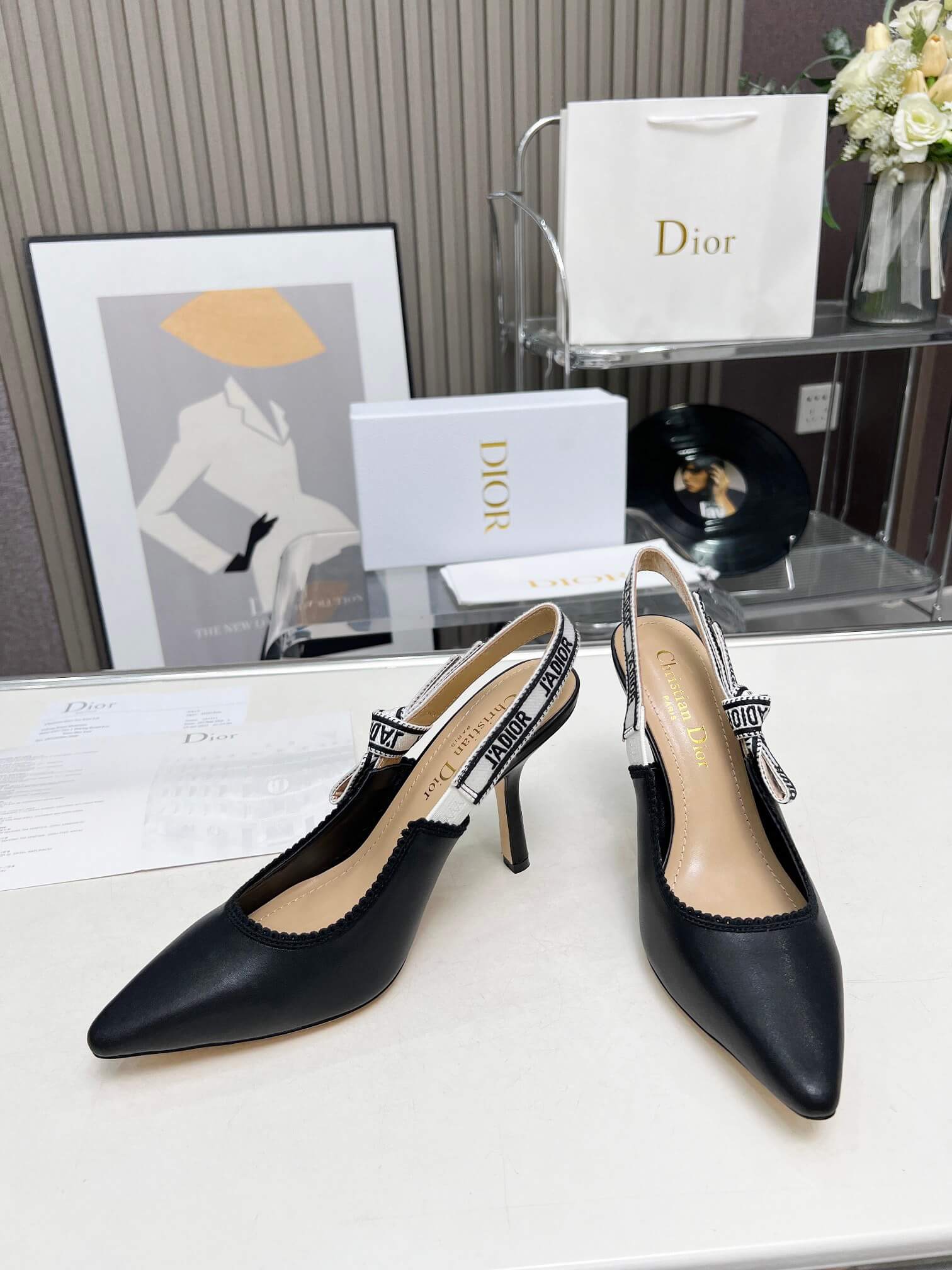 J Adior Slingback Pump
