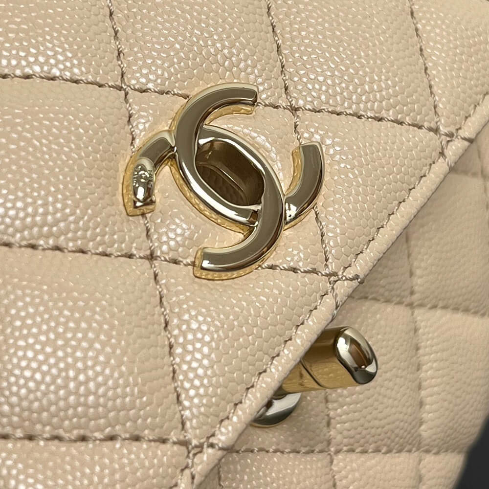 Chanel MINI COCO Handle Bag(HIGH-END GRADE)