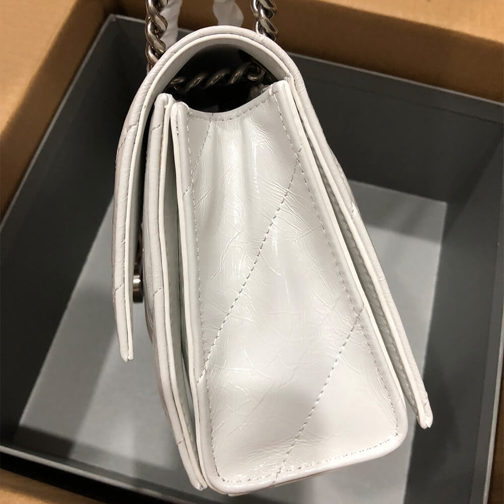 Balenciaga Women s Crush Chain Bag Small(HIGH-END GRADE)